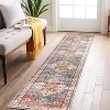 World Rug Gallery Traditional Distressed Washable Non Slip Area Rug - 2 of 4