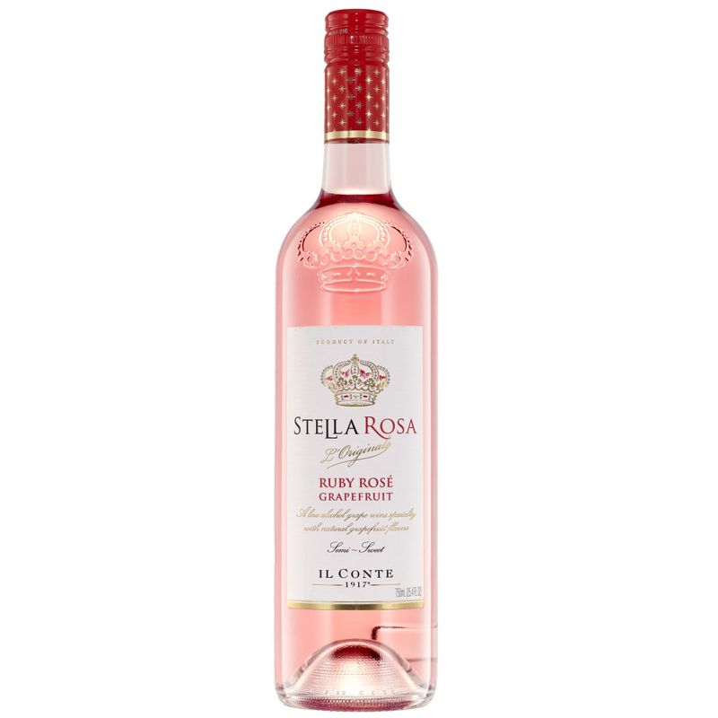 Stella Rosa Ruby Rose Grapefruit Wine - 750ml Bottle, 1 of 11