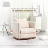 Swivel Accent Chair, Upholstered Comfy Swivel Couch, Swivel Barrel Chair, Single Sofa Armchair - 4 of 4