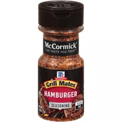 McCormick Grill Mates Gluten Free Hamburger Seasoning - 2.75oz