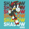 Womens Sonic the Hedgehog Shadow Stack Racerback Tank - 2 of 4