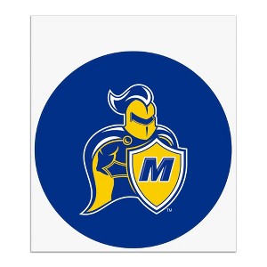 Madonna University Primary Logo Automotive Car Window Locker Circle Bumper Sticker - 1 of 4
