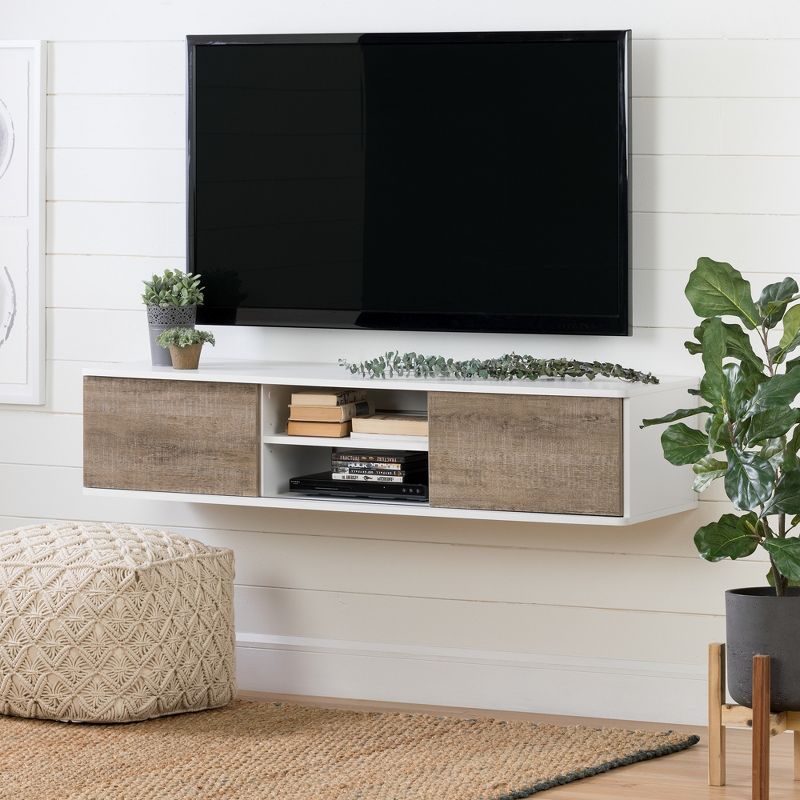 Agora Wall Mounted TV Stand for TVs up to 55" - South Shore, 3 of 12