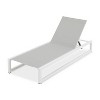 Ridstar 2 Piece Outdoor Patio Chaise Lounges with 5-Stage Adjustable Backrest For Patio & Poolside-Light Gray - 3 of 4