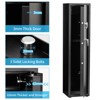 Large, Secure and Convenient Safety Cabinet with Lock Box, Removable Shelves, Keypad, and Key for Home Offices, Black - 4 of 4