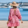 Women's Paisley Floral Print Back Tie Mini Dress - Cupshe - 4 of 4