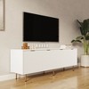 NicBex TV Stand for 80 Inch TV,TV Entertanment Center with 4-Door Storage Cabinets,Modern TV Console Table for Living Room - 2 of 4