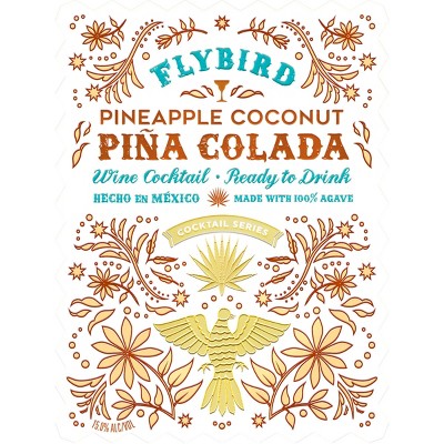 Flybird Baja Pina Colada Wine Cocktail - 750ml Bottle