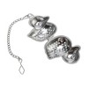 Unique Bargains Tea Infuser Tea Egg Design Infuser Traditional Style Hand Wash Stainless Steel Silver Tone 1Pcs - 4 of 4