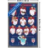 Trends International US Soccer - USMNT Starting XI 2025 Framed Wall Poster Prints - 3 of 4