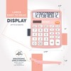 CATIGA 12-Digit Desktop Calculator, Large LCD, Sensitive Buttons, Dual Solar Power, Standard Function for Office, Home, School, CD-2786 - 2 of 4