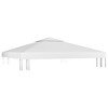 VidaXL 2-Tier Gazebo Top Cover 1 oz/ftÂ² 9.8'x9.8' White - 2 of 4