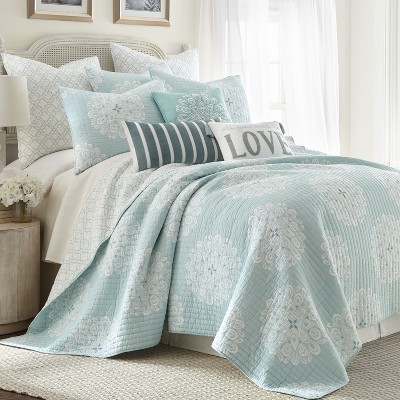 Lara Spa Quilt And Pillow Sham Set - Levtex Home : Target