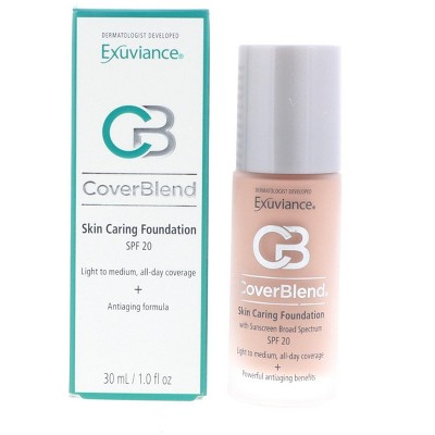 Exuviance Coverblend Skin Caring Foundation SPF20 - Honey Sand, 1 oz