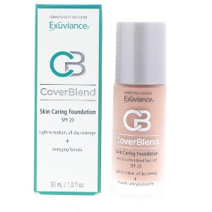 Exuviance Coverblend Skin Caring Foundation SPF20 - Honey Sand, 1 oz - 1 of 4