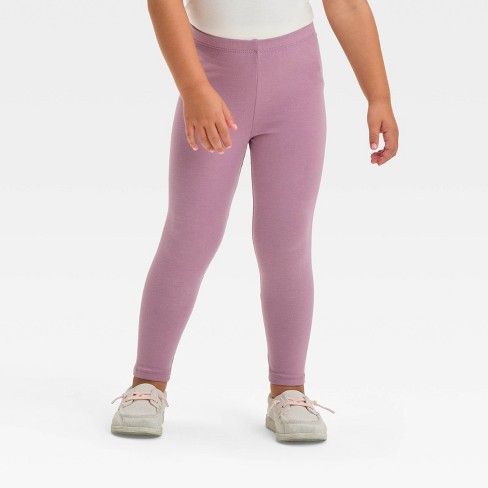 Light purple leggings toddler best sale