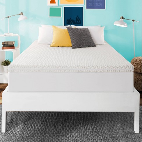 3 Reversible Firm To Plush Hybrid Topper King Target