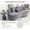 Runesay Dark Gray Bean Bag sofa Lazy Sofa for Adults and Kids - 4 of 4