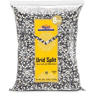 Urad Split (Split Matpe Beans w/Skin) - 128oz (8lbs) 3.63kg - Rani Brand Authentic Indian Products - 1 of 4
