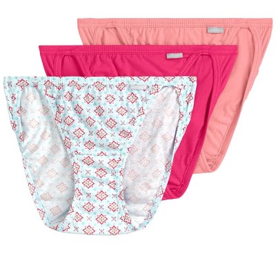 Jockey Elance String Bikini - 3 Pack 4 Sorbet/geo/berry Pink : Target