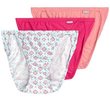 Jockey Women's size 7 Underwear Elance Cotton Briefs Cut 3 Pack