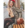 Crossbody Bags for Women,Small Saddle Purse and Boho Cross Body Handbags,Vegan Leather, Brown - 2 of 4