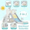 Infant Indoor Slide Set Independent Spaceship Set With Slide, Children'S Slide Toys, Suitable For Family Kindergarten Babies - 2 of 4