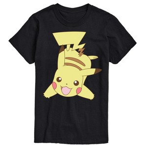 Men's - Pokémon - Pika Red Cheeks Short Sleeve Graphic T-Shirt - 1 of 4