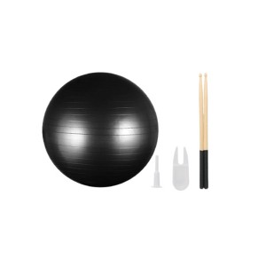 Toyzone World Black Cardio Fitness Yoga Balance Ball - 1 of 3