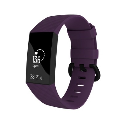 fitbit charge 3 purple woven band