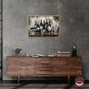 Notoriart Now Serving Champagne Bar Cart Art For Men Framed - 2 of 4