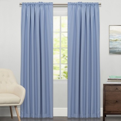 Ripcord Tailored Window Curtain Treatment Single Panel by Sweet Home Collection®
