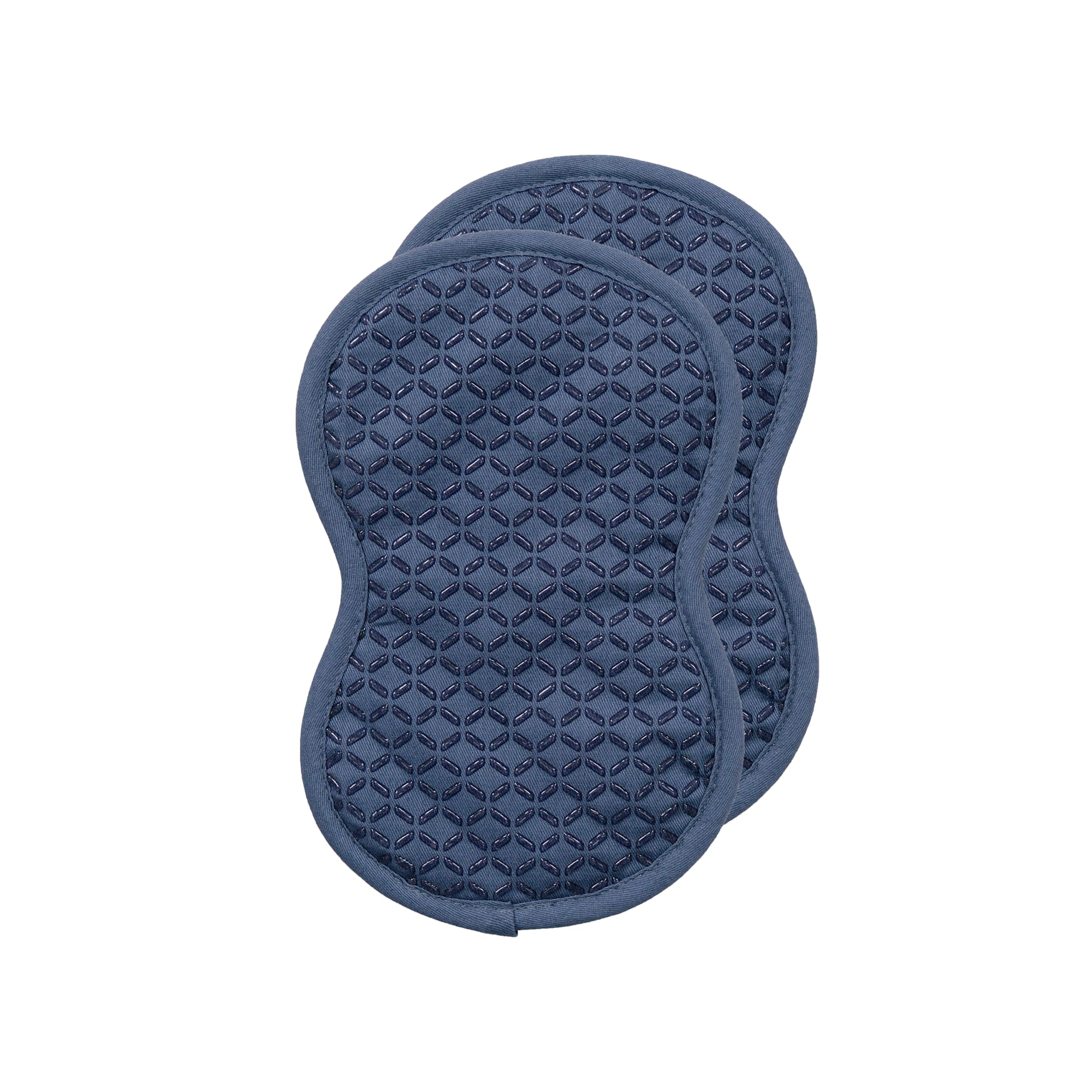 All Clad Premium Pot Holder, 2 Pack, Indigo