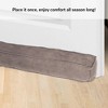Evideco French Home Goods Corduroy Draft Stopper 32” - 4 of 4