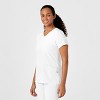 Wink W123 Women's Y-Neck Wrap Scrub Top - 3 of 4