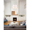 Kendall 5-Light Pendant - Modern Drum Design, Dimmable, Dry Rated, 32" Wide, Steel Construction - 2 of 4