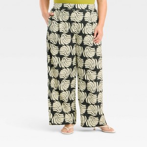 Women's High-Rise Wide Leg Pants - A New Day™ - 1 of 3