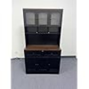 71" Black Pantry Cabinet with Charging Station, Tall Kitchen Hutch & Microwave Stand, Farmhouse Storage Drawers for Living/Dining Room - 1 of 1
