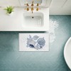 Stupell Industries Coastal Chinoiserie Shells Printed Plush Bath Mat And Bath Rug, Design By Nicole Tamarin, 18"X30" - 3 of 4