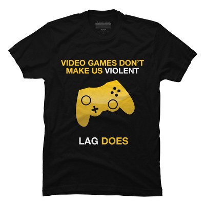 Men's Design By Humans Lag By Blasian89 T-Shirt