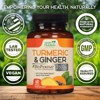 Turmeric Curcumin with BioPerine 2600mg with Ginger & Black Pepper Capsules - 60 Capsules;120 Capsules;180 capsules;240 Capsules - 4 of 4