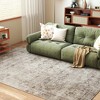 HOMCOM Machine Washable Area Rug, Non-Slip Traditional Flower Print Floor Carpet for Living Room, Bedroom, Dining Room - 2 of 4