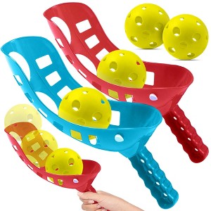 ArtCreativity Scoop and Toss Game for Kids – Includes 2 Scoops and 2 Balls - 1 of 4