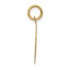 Black Bow Jewelry 14k Yellow Gold A Date To Remember Disc Charm or Pendant, 15mm - 2 of 4