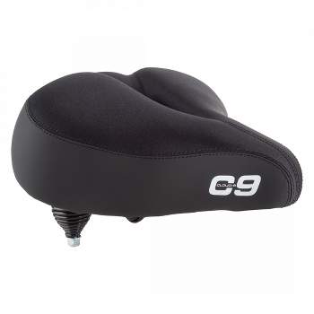 Cloud-9 Unisex Cut Out Bicycle Comfort Seat Cruiser - Black Lycra Cover