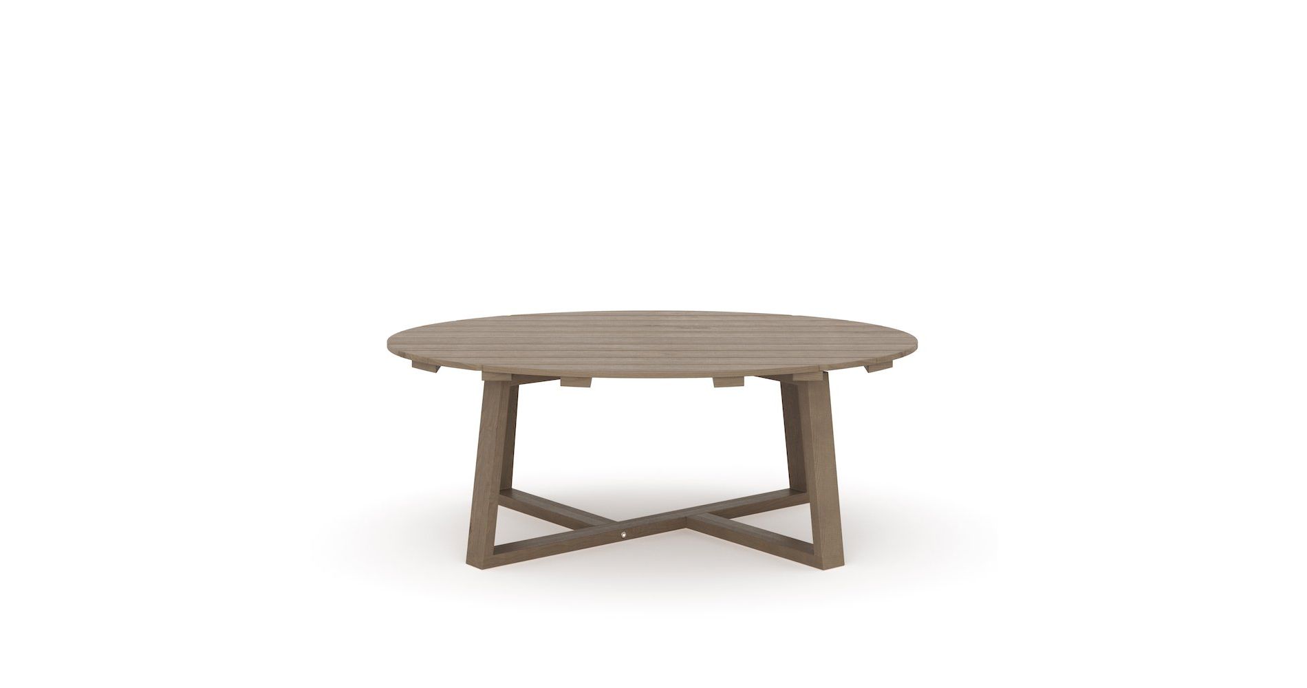 New Classic Furniture,Carezza Wood Patio Coffee Table, Natural