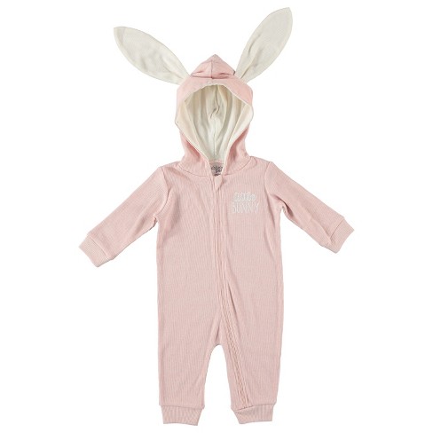 Chick Pea Baby Girl Bunny Costume Newborn Infant Sizes Footless Pajamas ...