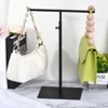 Unique Bargains Metal Adjustable Height Stainless Steel Purse Display Stand Handbag Rack - 4 of 4