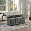 XIYUYEU Storage Bench Modern Foam Cushioned Seat Solid Wood Bench for Bedroom, Entryway - 2 of 4