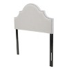 GDFStudio Stroelitz Contemporary Fabric Full/Queen Headboard with Nailhead Trim - 3 of 4